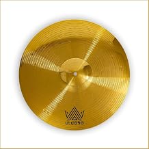 15 inches Crash Cymbal, Practice Cymbal for Drum set 1piece, Gold