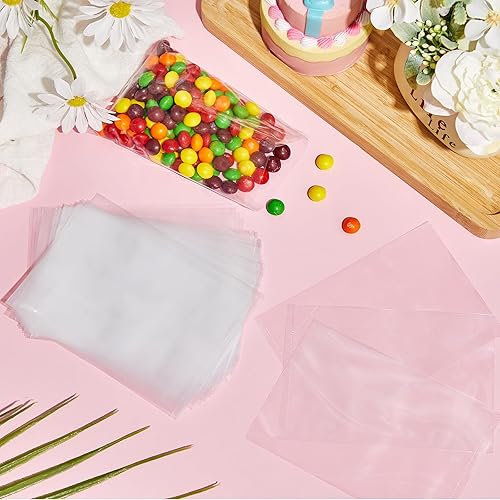 Miniatura 6 de Qilery Paquete de 2000 bolsas de celofán pequeñas transparentes de 4 x 6 pulgadas, bolsas de plástico transparente de polietileno transparente