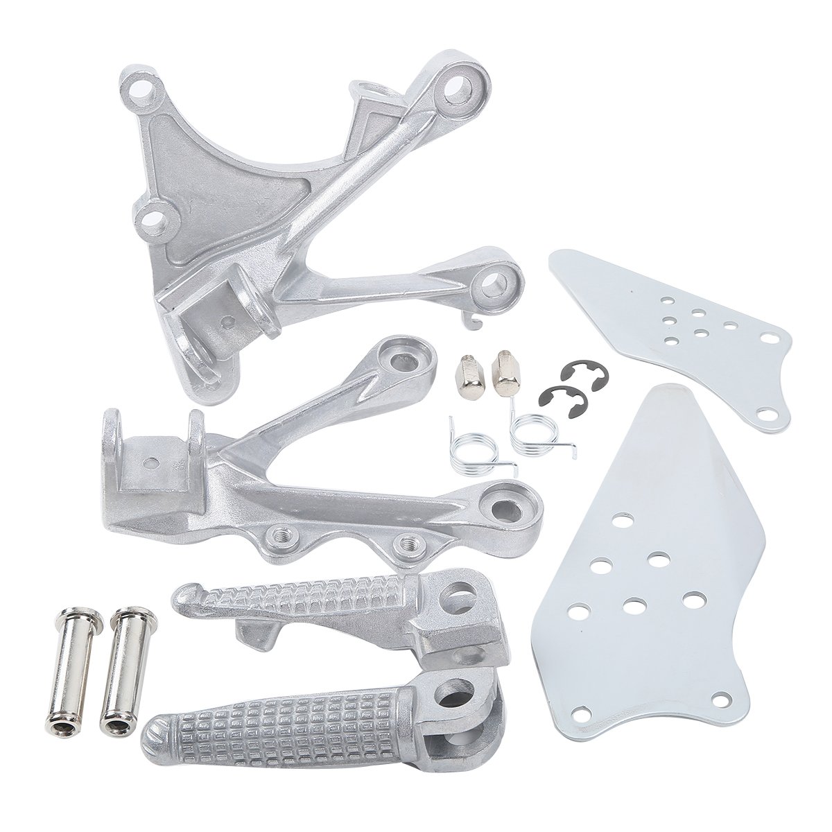 Reposapiés delantero del conductor Soporte adecuado para ZX6R 2005-2008 ZX636 2005-2006