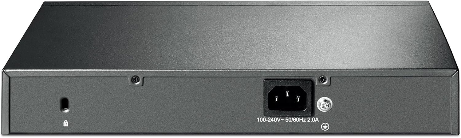TP-Link 8 Port Gigabit PoE Switch | 8 PoE+ Ports @116W, w/2 SFP slots | Smart Managed | Limited Lifetime Protection | Support L2/L3/L4 QoS, IGMP and Link Aggregation (T1500G-10MPS)