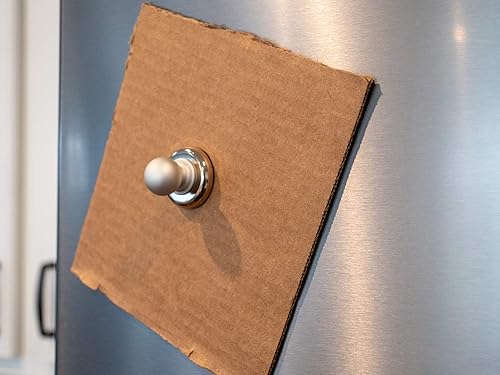 Miniatura 4 de Paquete de 2 peones magnéticos increíblemente fuertes de Magna Wizard. Guarda fácilmente más de 25 piezas de papel en tu nevera