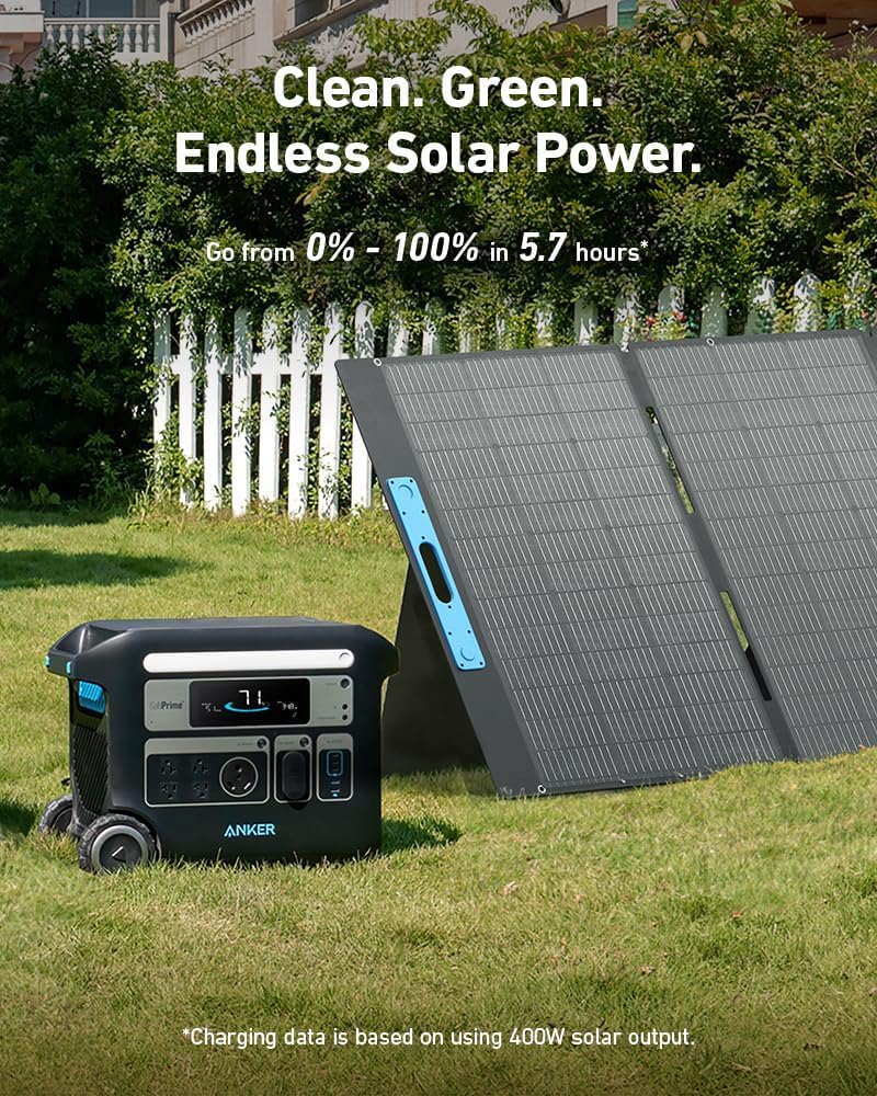 Anker SOLIX F2000 — Best Mobile Solar Generator