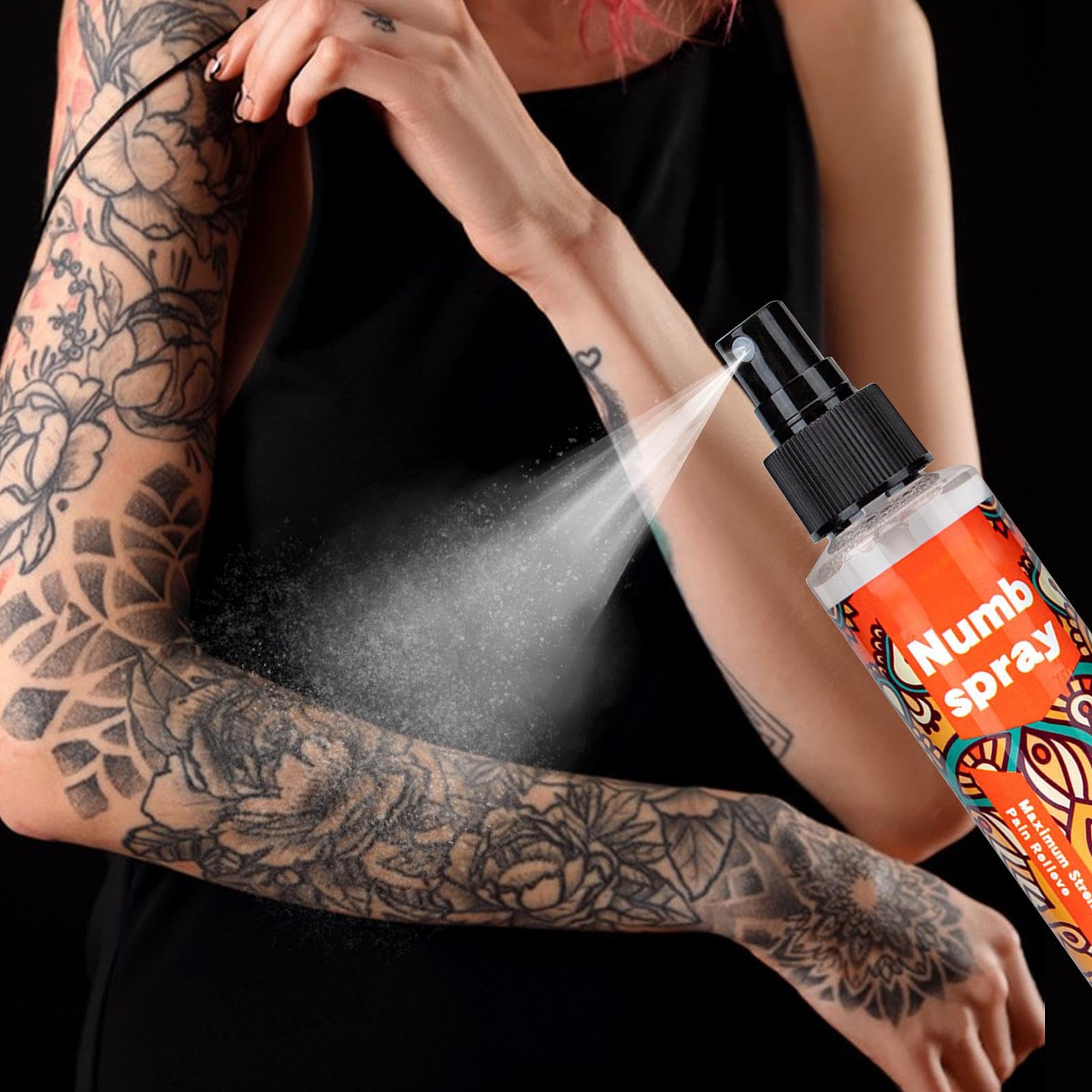 Youding Spray per la Pelle, Nebbia Post-Trattamento per Tatuaggi, Unisex  100ml Skin Relief Spray Spray topico per la rimozione dei del sopracciglio  : Amazon.it: Elettronica