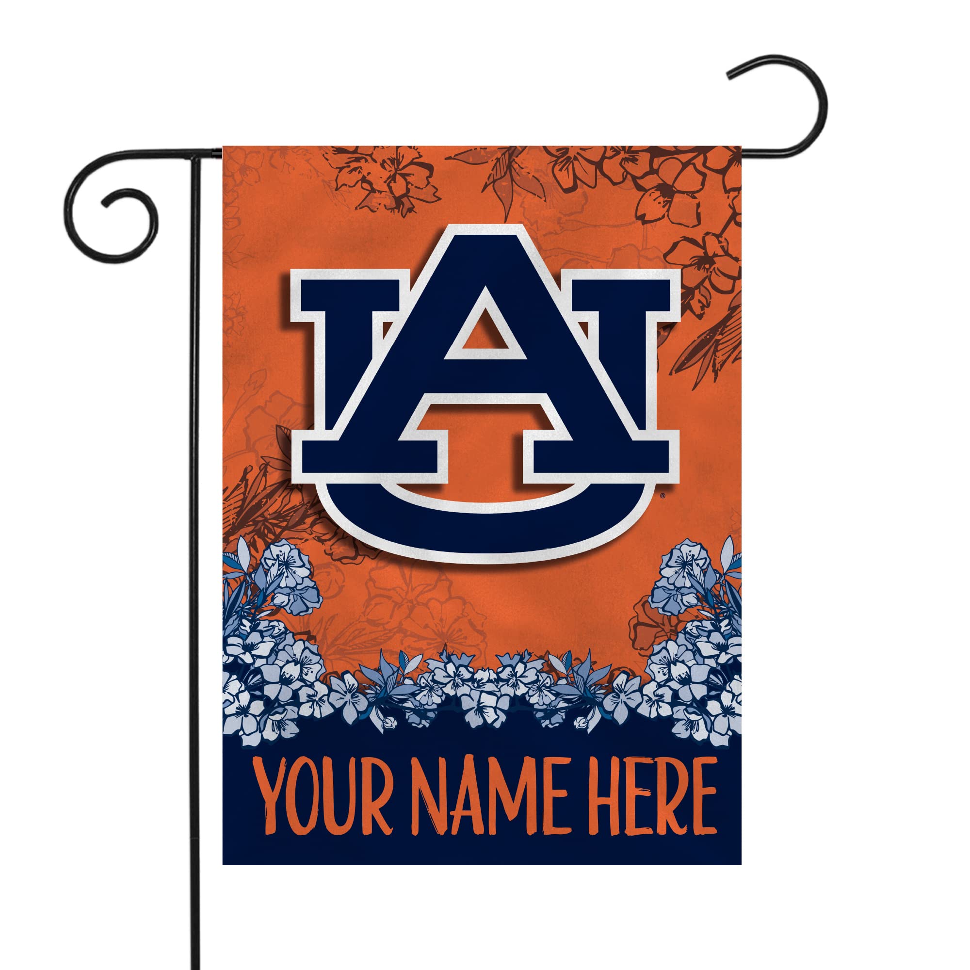 Rico Industries NCAA Standard/Primary Personalized Garden Flag
