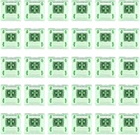 Vista 6 de KiiBoom Interruptor de teclado mecánico Matcha Latte de 55 gf lineal, interruptor de teclado de 5 pines con vástago POM, carcasa de nailon de PC, 35