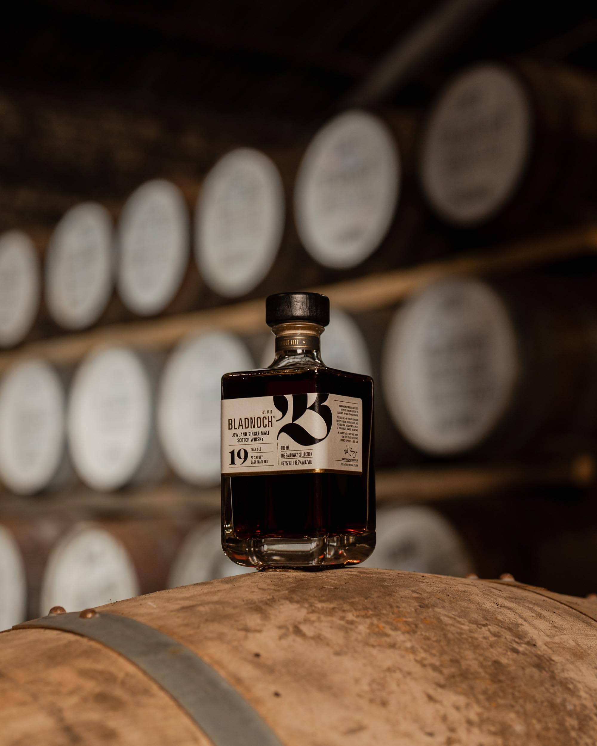 Bladnoch 19 Years Old Lowland Single Malt Annual Release 46,7% Vol. 0,7l in Geschenkbox