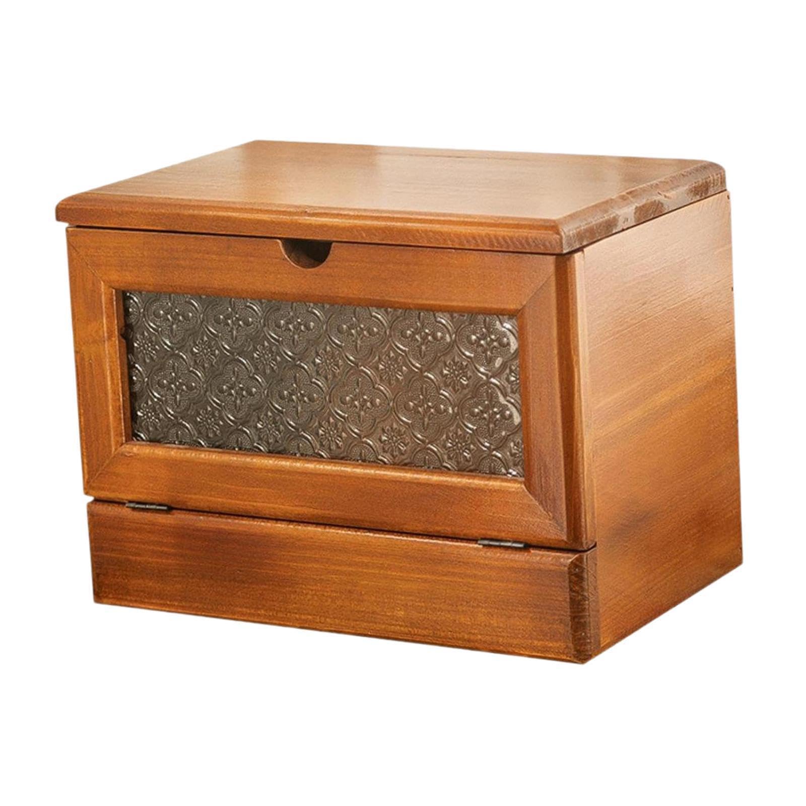 Boîte de Rangement Moderne pour Bijoux et Maquillage Vintage, présentoirs cosmétiques artisanaux avec Rangement pour pinceaux de Maquillage,