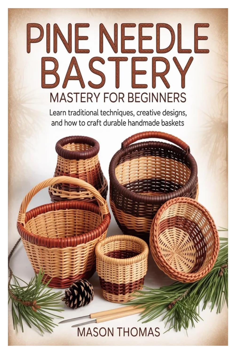 Pine Needle Basketry Mastery for Beginners: Learn Traditional Techniques, Creative Designs, and How to Craft Durable Handmade Baskets