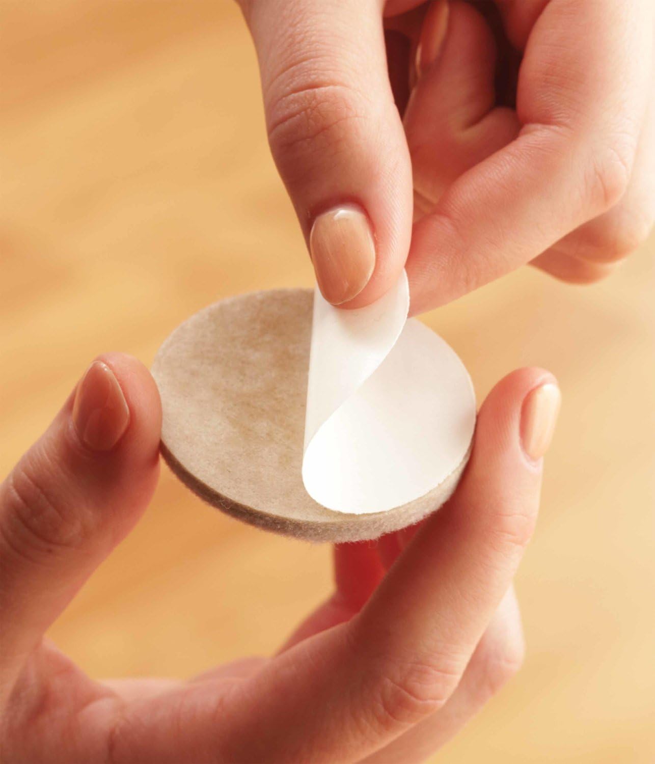 Scotch Felt Pads, Felt Furniture Pads for Protecting Hardwood Floors, Round, Beige, Assorted Sizes Value Pack, 162 Pads : Health & Household