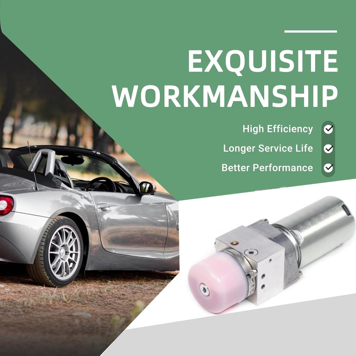 Pompe hydraulique de rechange pour capote convertible Z4 E85 2.0i 2.5i 3.0i 3.0si Convertible 2 portes 2003-2008 Accessoires de voiture Pièce # 54347193448, 54347119633