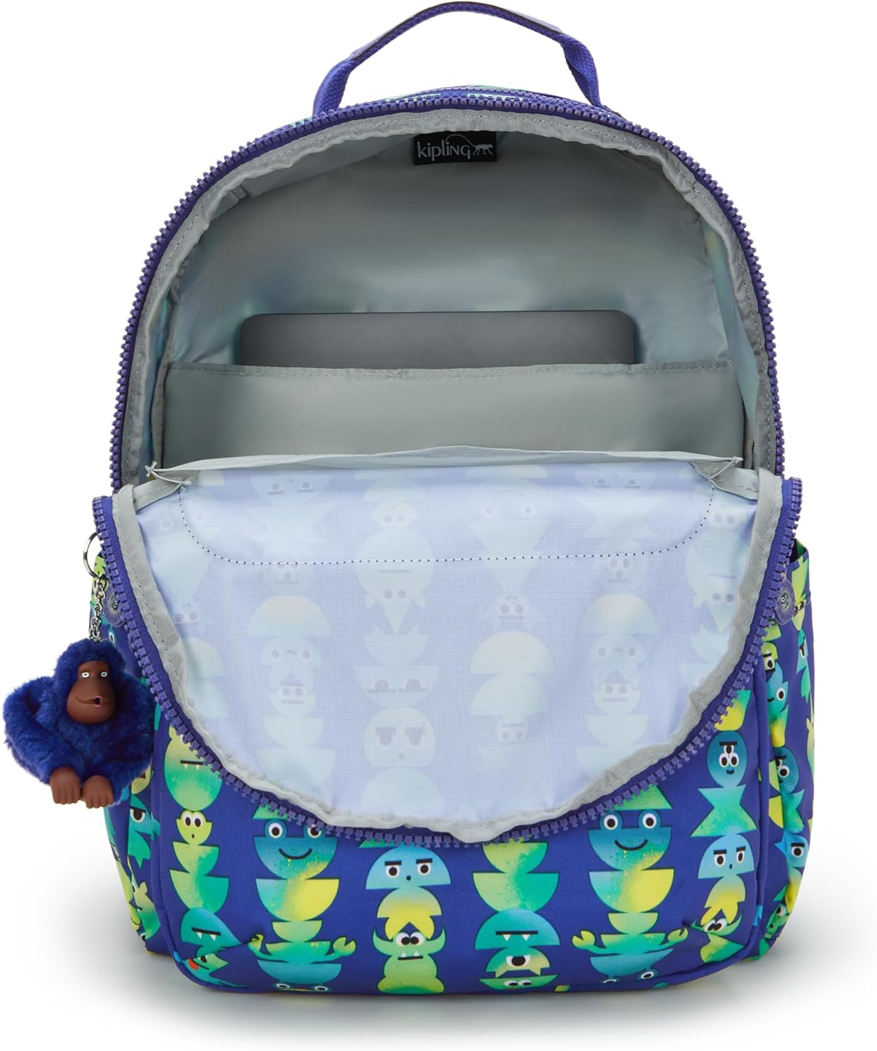 Kipling Women's Seoul 15" Laptop Backpack, Durable, Roomy with Padded Shoulder Straps, Built-In Protective Sleeve