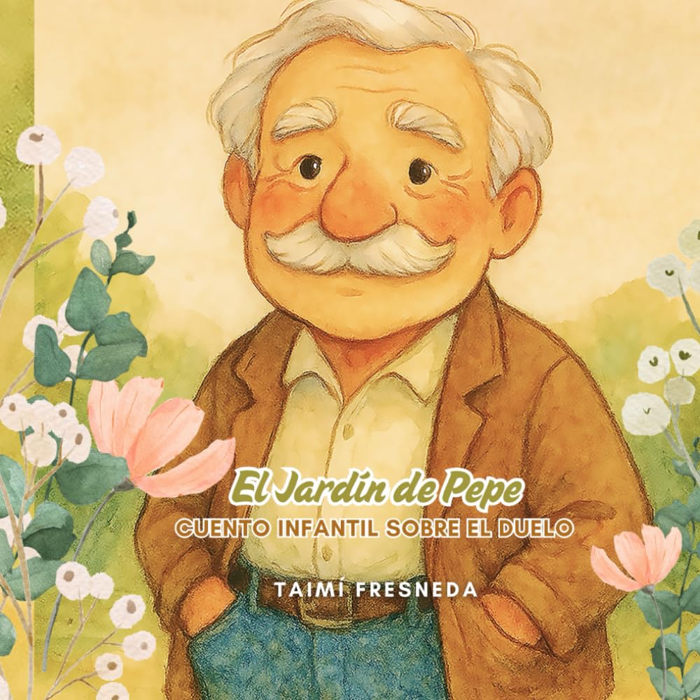 El Jardín de Pepe- Cuento Infantil sobre el duelo y las pérdidas: LIBRO DE CUENTO PARA LEER Y COLOREAR COLECCIONABLE