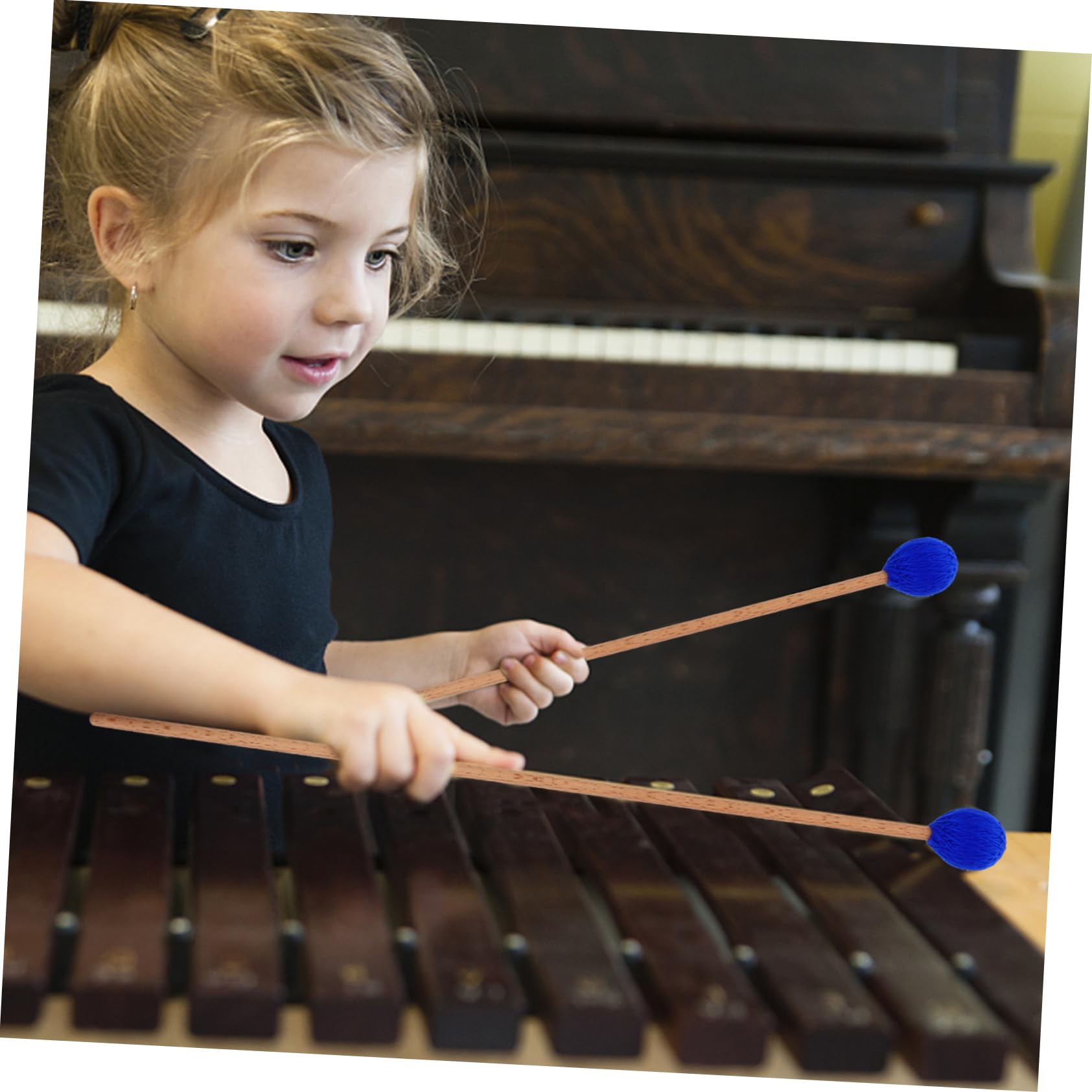 VICASKY 3paare Marimba-mallet Mit Ahorngriff Für Xylophon Und Glockenspiel Für Anfänger Und Profis Sorgt Für Klaren Und Ist Ein Unverzichtbares Zubehör Für Musiker