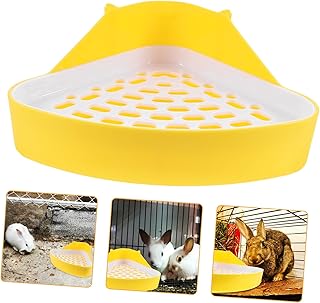 NOLITOY Gaiola Para Porquinhos-Da-Índia Vaso Sanitário Para Coelho Vaso Sanitário Para Gatos Hamster Bandeja Para Penico Bandeja Interna Para Penico Vaso Sanitário Para Animais De