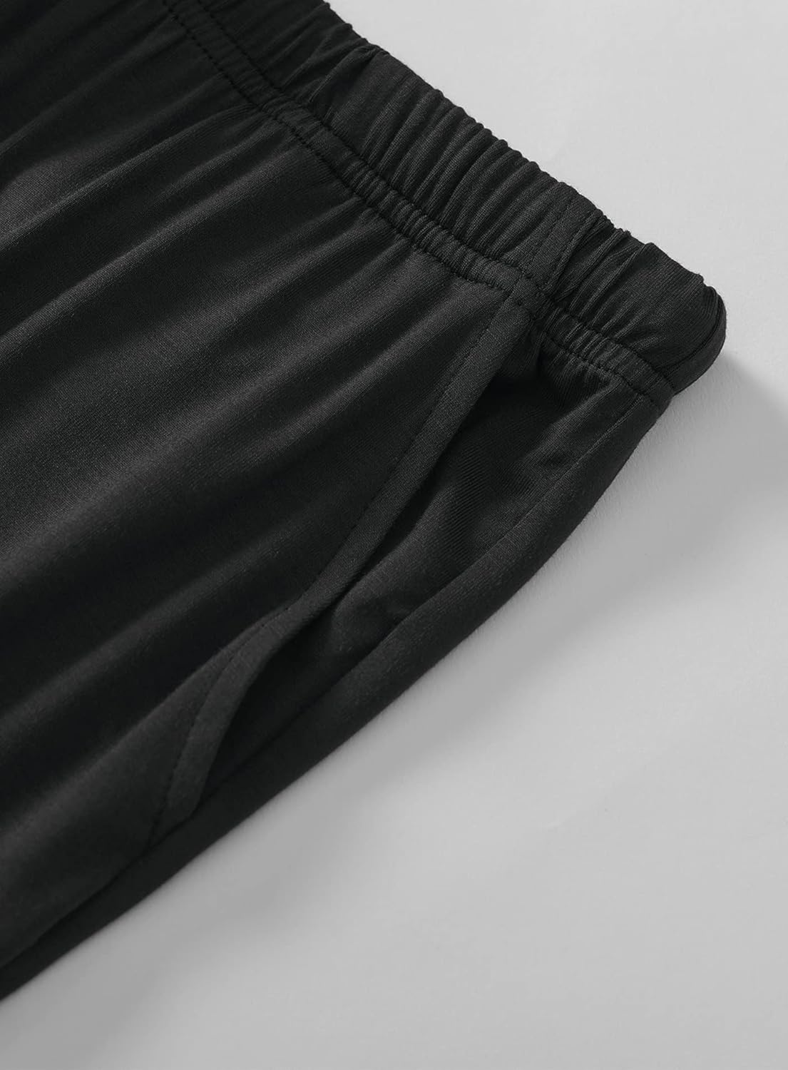 Latuza Women's Viscose Jogger Capri Pajama Lounge Pants - Image 4