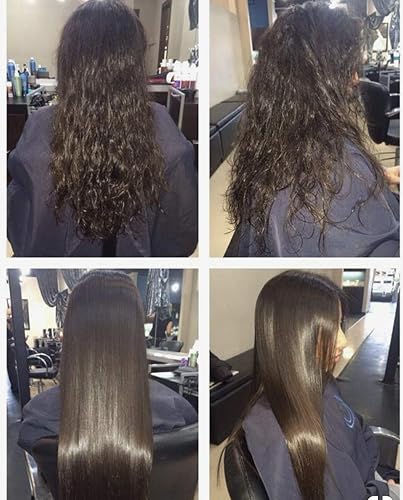 Miniatura 5 de Mutari - Kit de reconstructor reductor profesional, tratamiento de alisado de queratina brasileña, sistema de suavizado con 4 cepillos Pro Thermal y