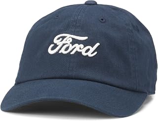 AMERICAN NEEDLE Ford Motors Unisex Adjustable Buckle Strap Baseball Hat