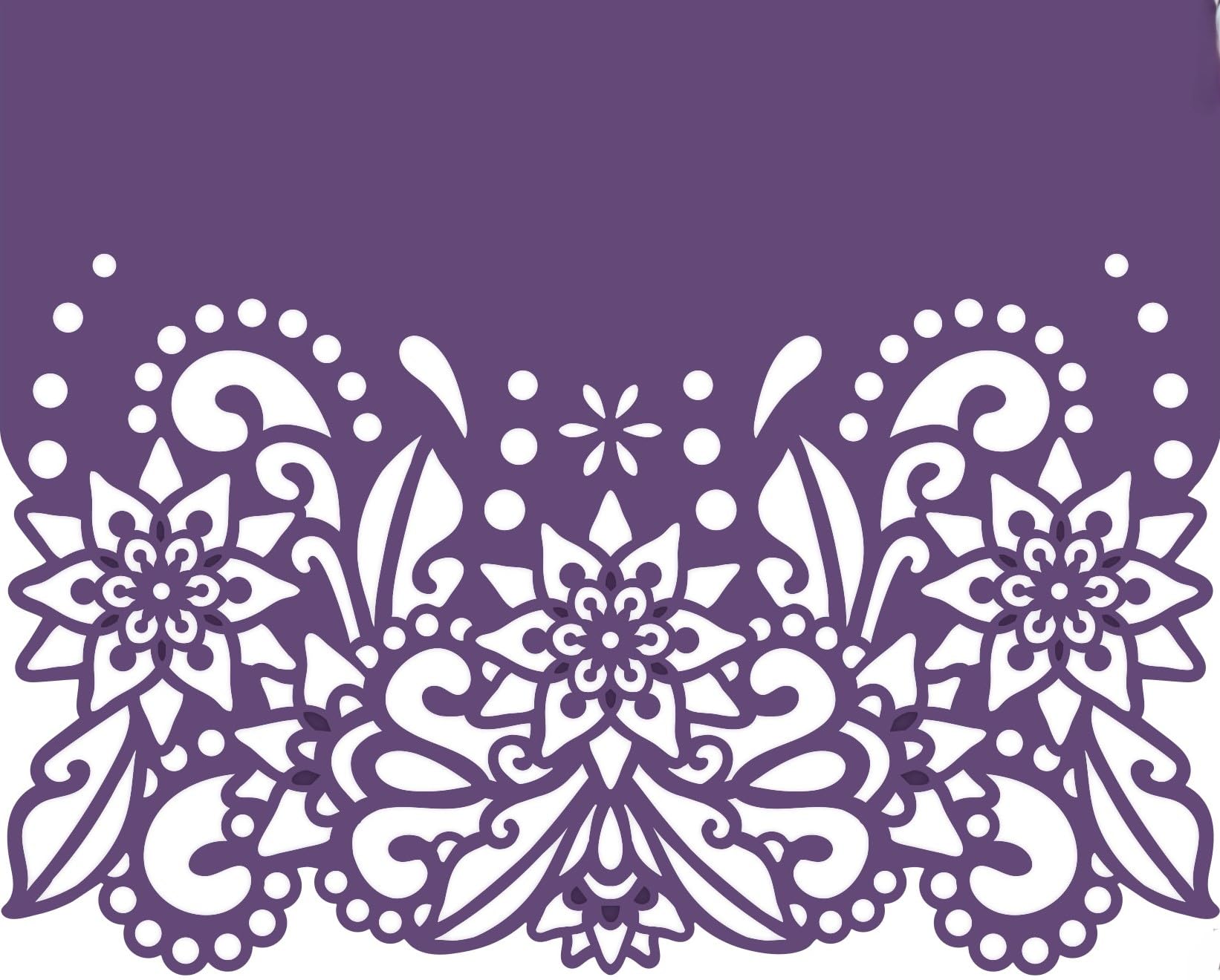 Creative Expressions Metal Sue Wilson Frames & Tags Floral Symphony Craft Die, 5.4 X 4.4 In