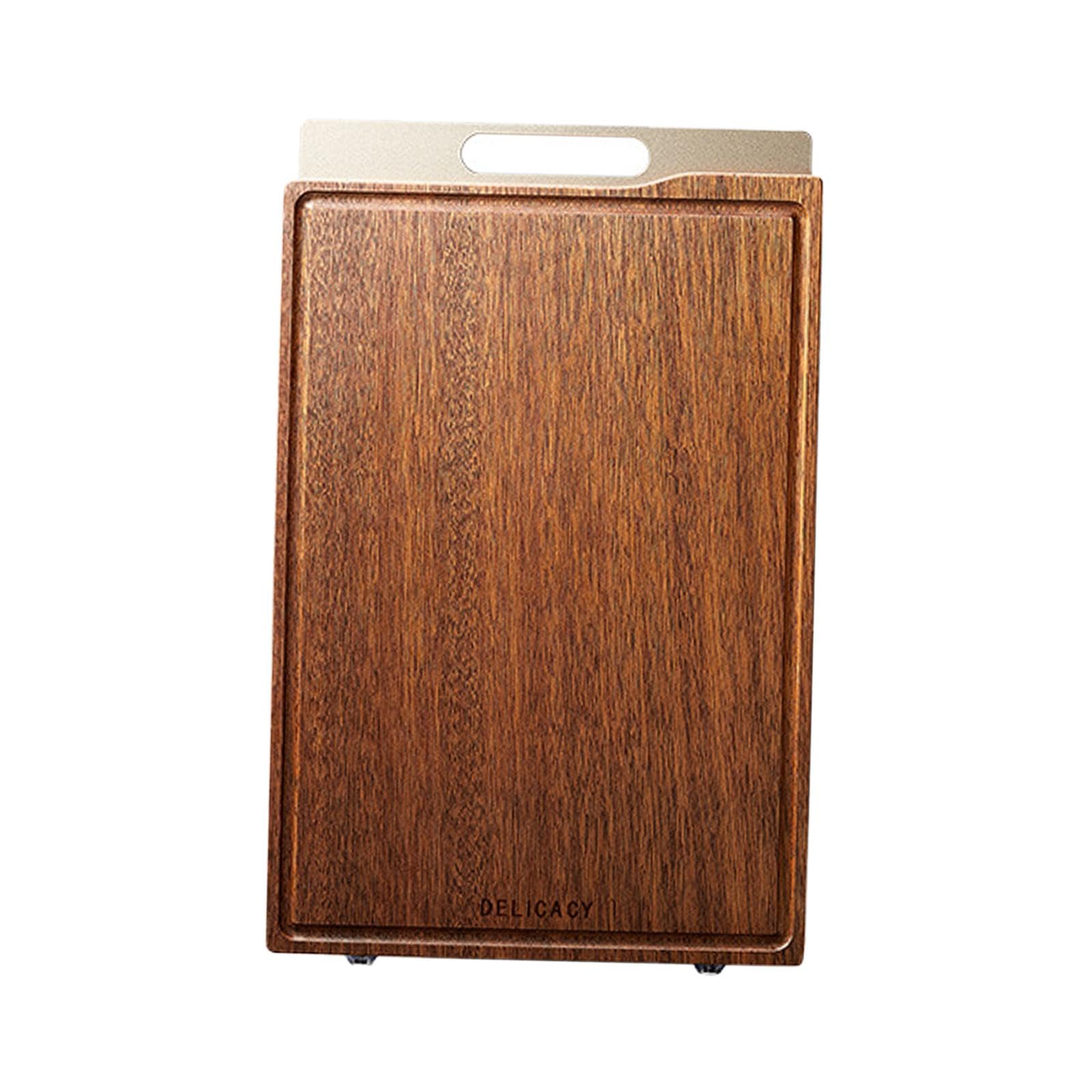 Tapis de découpe double face de cuisine 40x27x2.5cm et plateau de service pour pain
