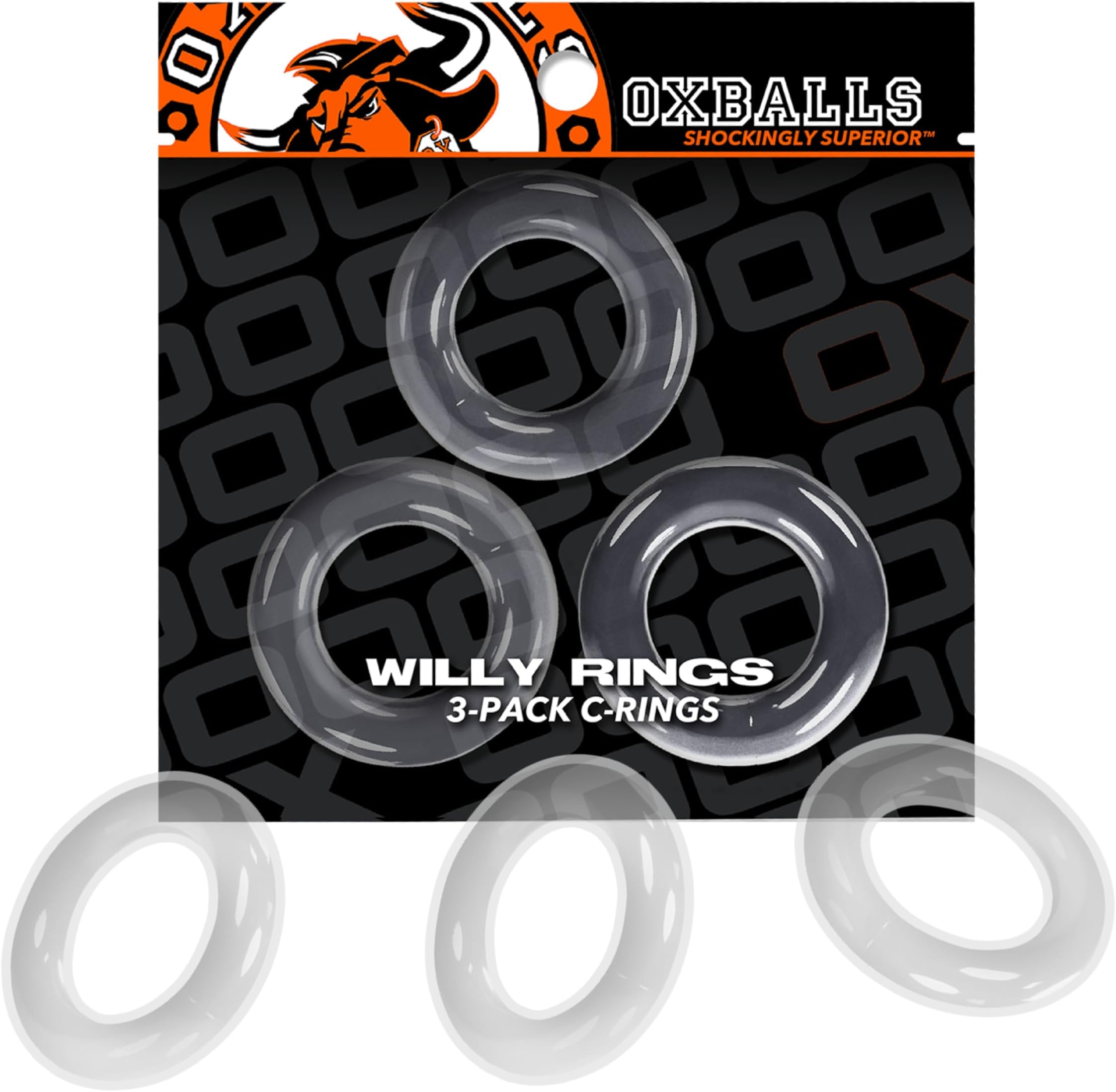 Cockrings-E31532 Clear One Size