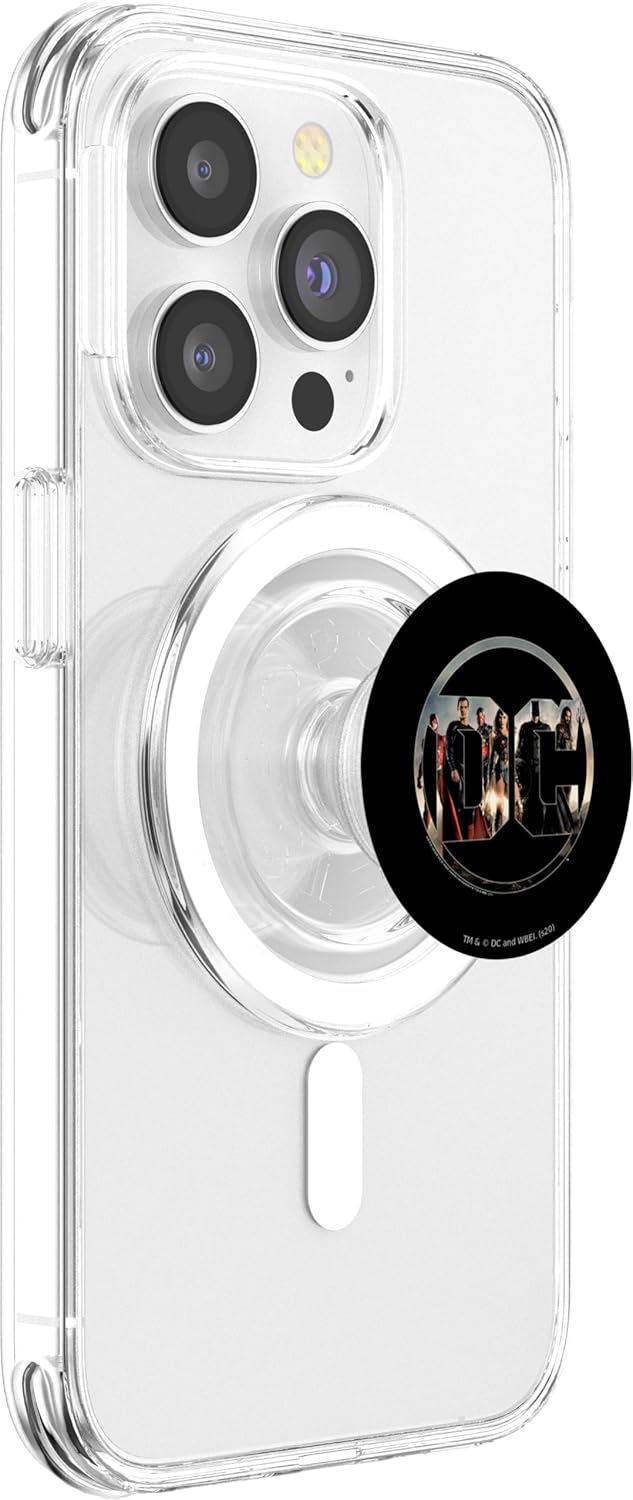Justice League Movie DC Comics Logo PopSockets MagSafe PopGrip for iPhone