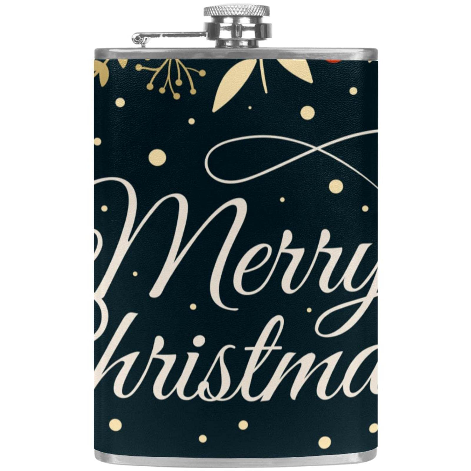 Flasque pour liqueur de Noël, le compagnon idéal de vos soirées au chalet