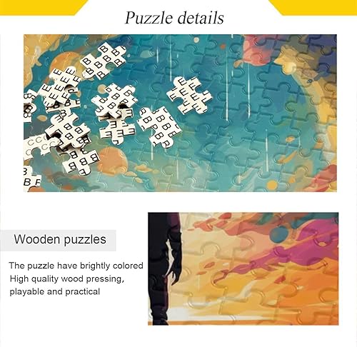 Miniatura 2 de 4galaxy Sky - Rompecabezas de 500 piezas para adultos, rompecabezas educativos de aprendizaje, juguetes familiares difíciles y desafiantes con bolsa