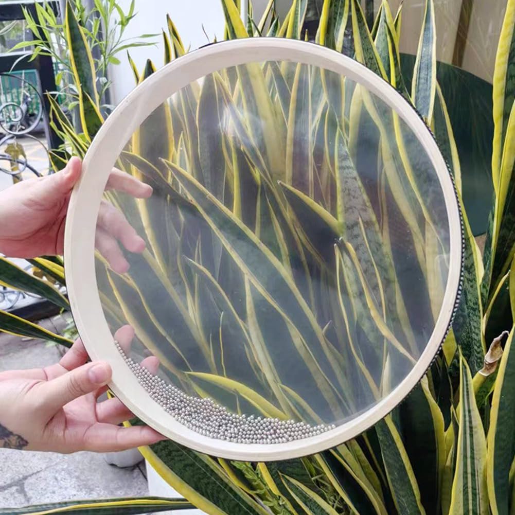 Pinafresa Tambour Ondulé Double Face, Batteur Océan, à Main