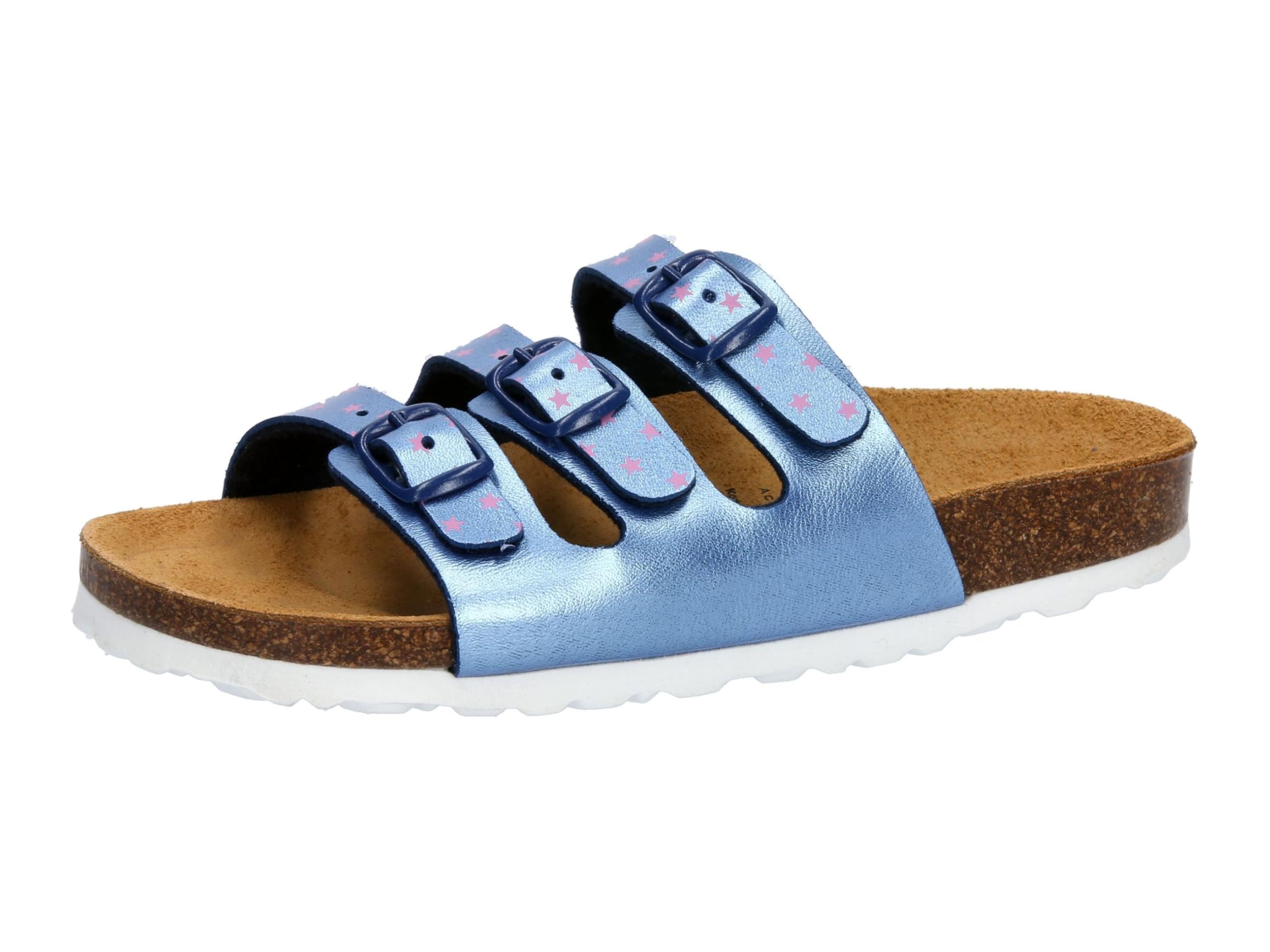 Lico Unisex Bioline Star Pantoletten, Marine Rosa, 34 EU