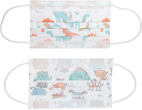 Miniatura 8 de Dr Talbots Máscara facial desechable para niños de 2 a 5 años las impresiones pueden variar 10 unidades Boy, Niña, Neutral