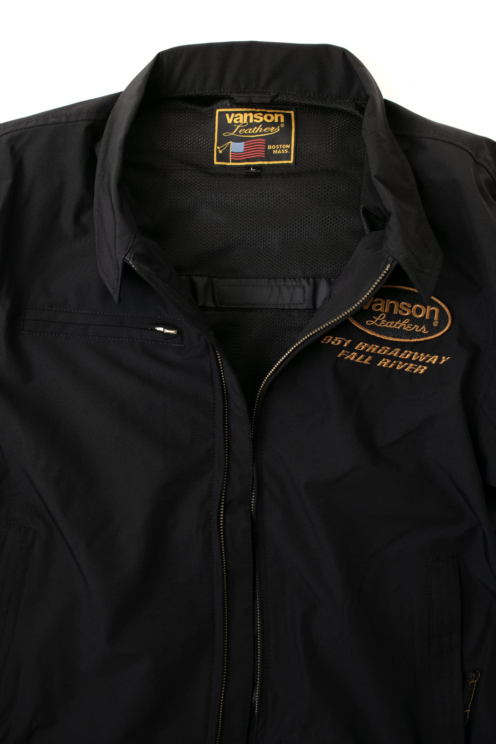 ★ VANSON SVS2302S BK/IV XL スウィングトップジャケット VS25103S メッシュスウィングトップジャケット | vansonleathers