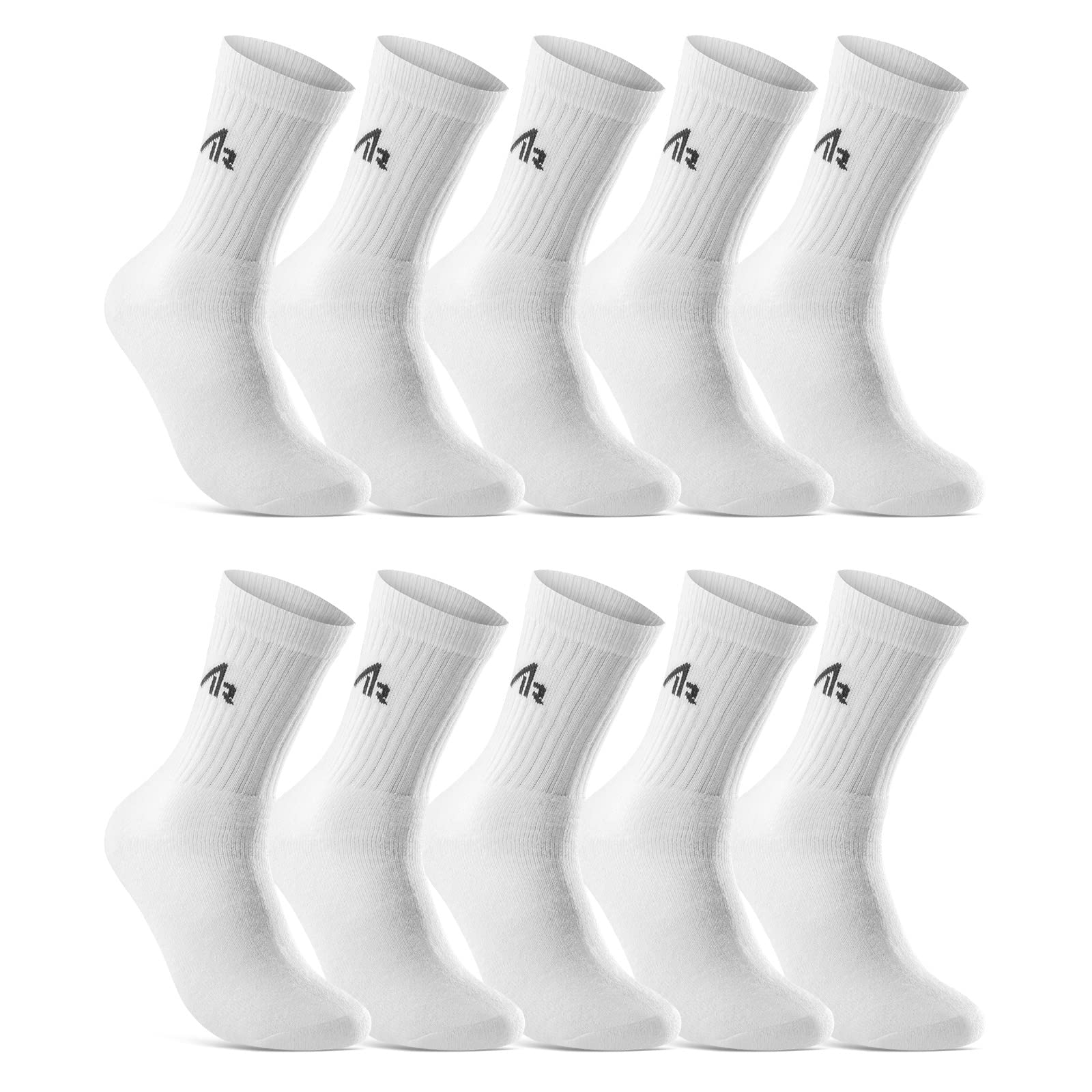 sockenkauf24 10 Paar i1R Sportsocken Tennissocken Herren Damen Baumwolle