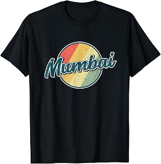 Mumbai Vintage Retro Vacation T-Shirt