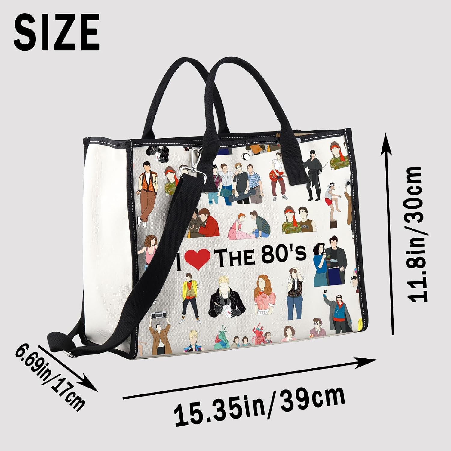 G2TUP Mr.Herman Umhängetasche – Lustige 80er Jahre Film-Tasche Mit Tequila-Schuhen-Motiv