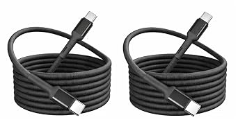 for Sonim XP Pro Thermal X802 2X 3FT USB C to C Fabric Charging Cable