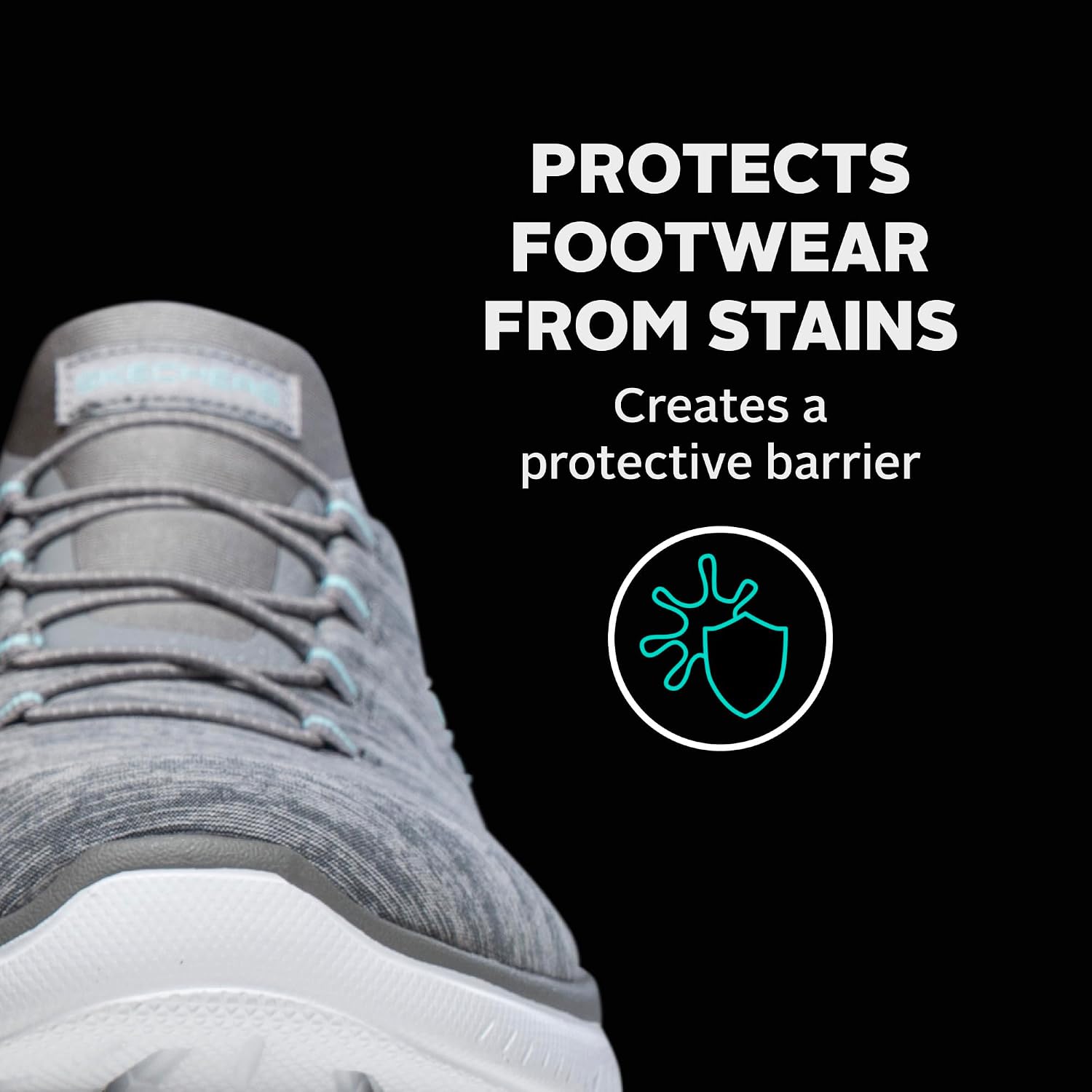 Sof Sole x Skechers Waterproof Spray for Shoes – 8oz Shoe Protector Spray – Non-Aerosol, Breathable Water & Stain Repellent for Sneakers, Boots & Athletic Footwear