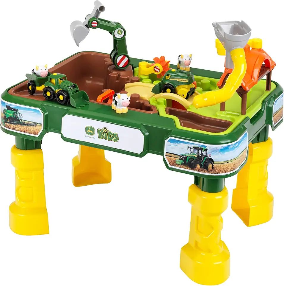 Klein John Deere: Farm and Water Table - 2-in-1 Kids Play Table, Ages 3+