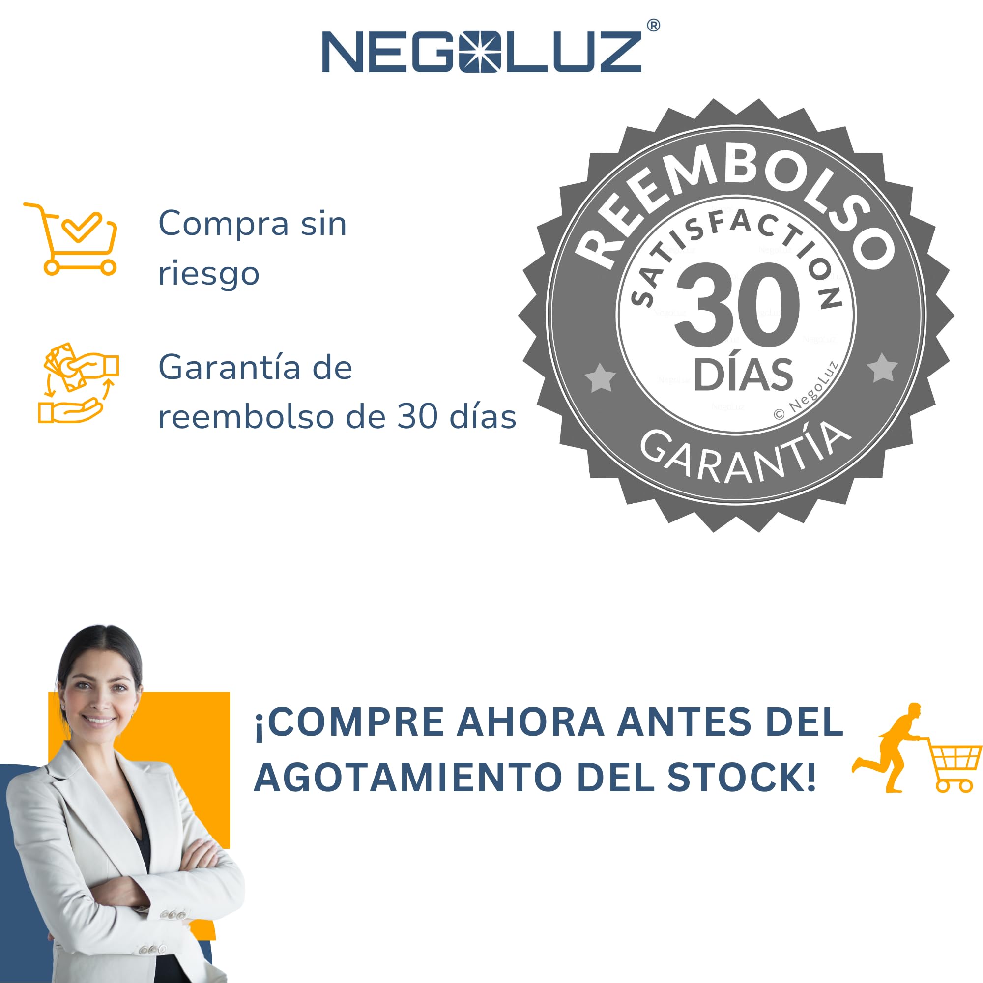 Papel Retroiluminado A4 PRO (100 Hojas) para Caja de Luz LED, Portamenú Luminoso, Escaparate LED. Papel Backlit NegoLuz® para uso Profesional, Compatible con TODAS Impresoras Láser y Tinta