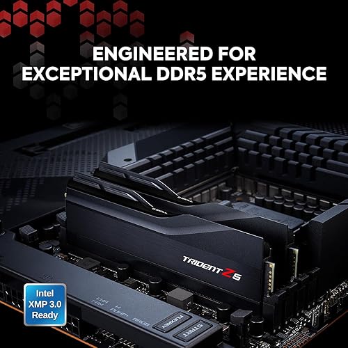 Miniatura 2 de G.SKILL Trident Z5 Series DDR5 RAM (Intel XMP 3.0) 48 GB (2 x 24 GB) 8400MTs CL40-52-52-134 1.40V Memoria de computadora de escritorio U-DIMM -