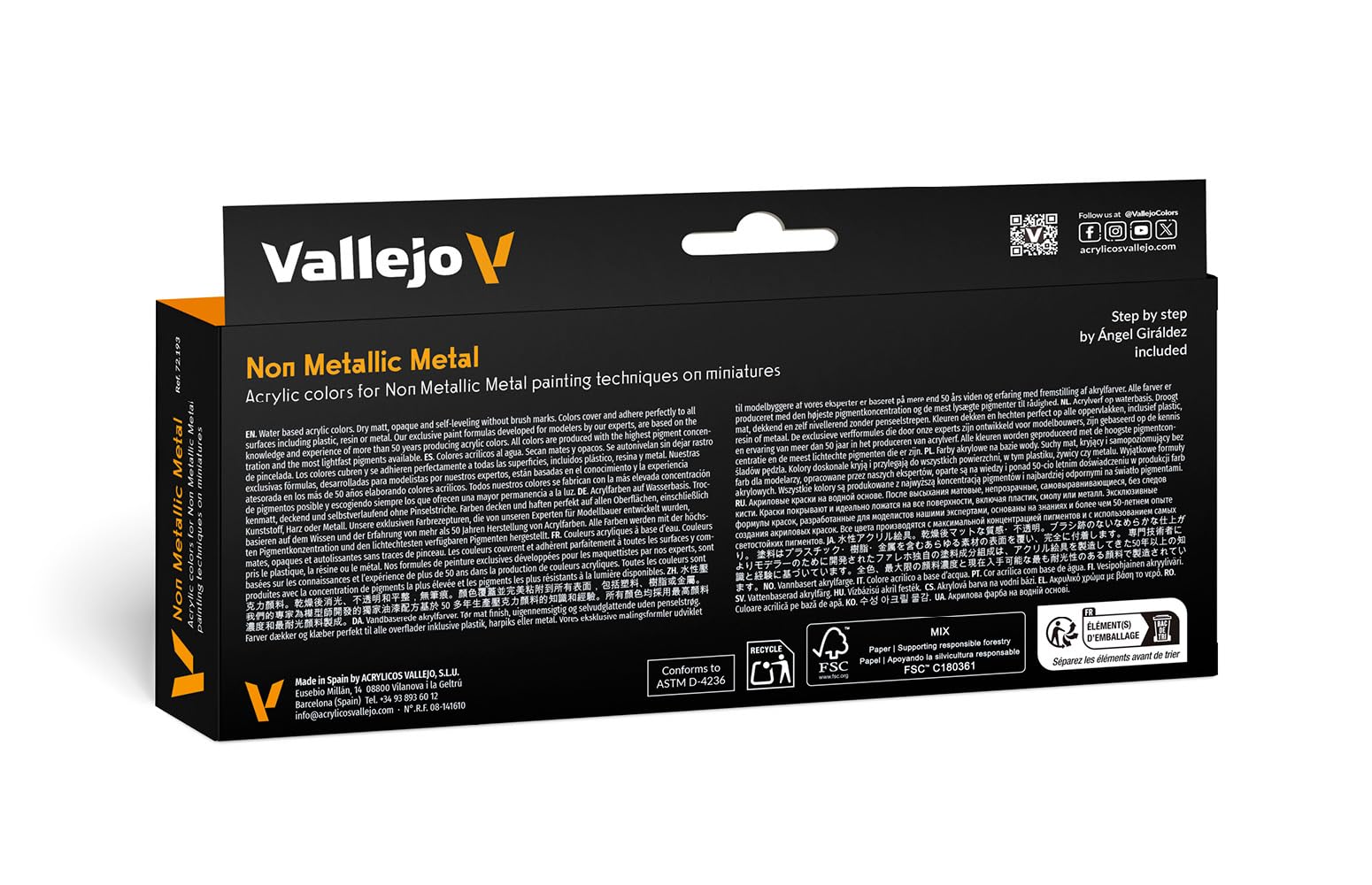 Vallejo AV Game Color Set - Non Metallic Metal (x8), Various, 18 ml (Pack of 1) - Image 2