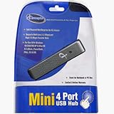 iConcepts 75053 Mini 4-Port USB Hub