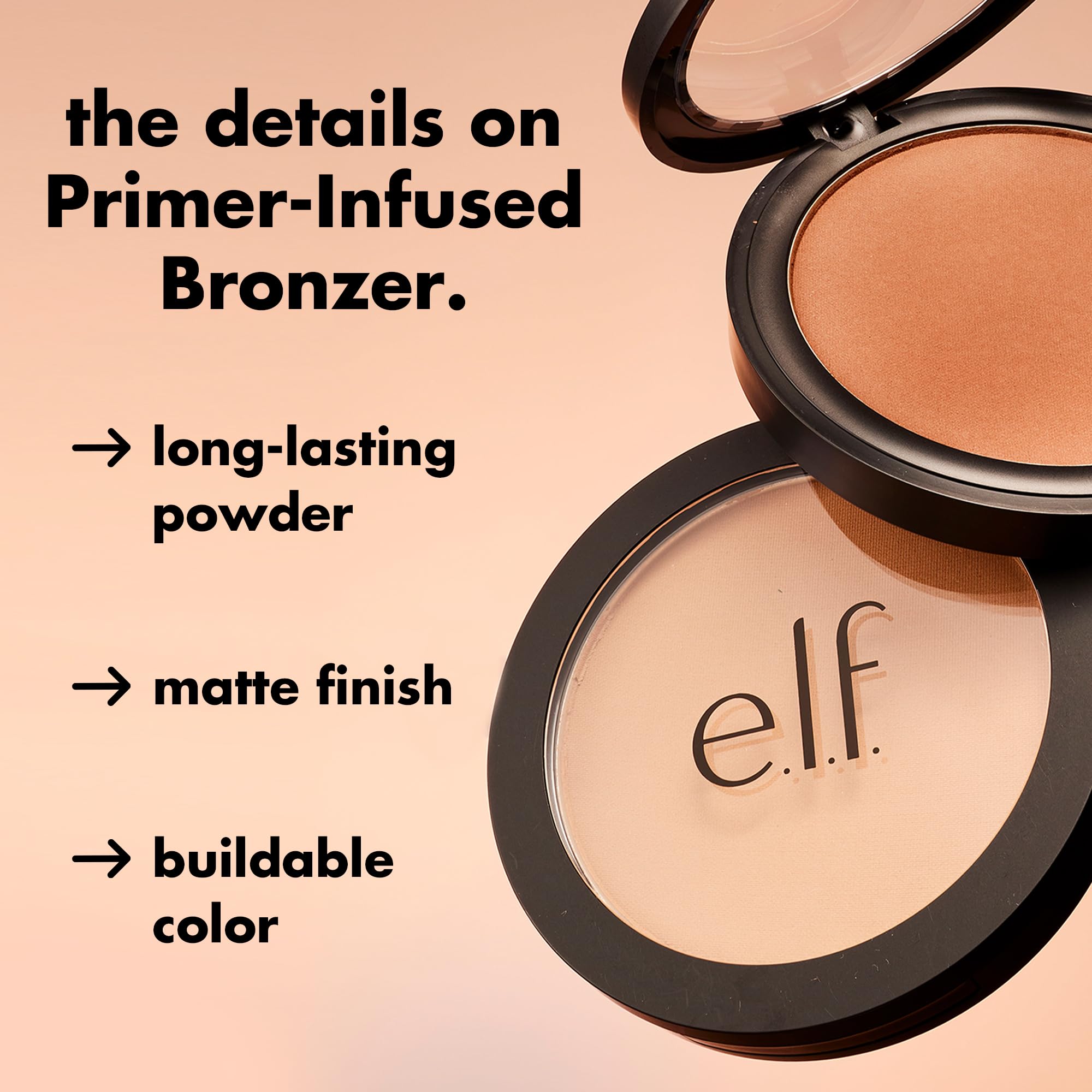 e.l.f. Primer-Infused Bronzer - Long-Wear Bronze -4 e.l.f. Primer-Infused Bronzer - Long-Wear Bronze -4