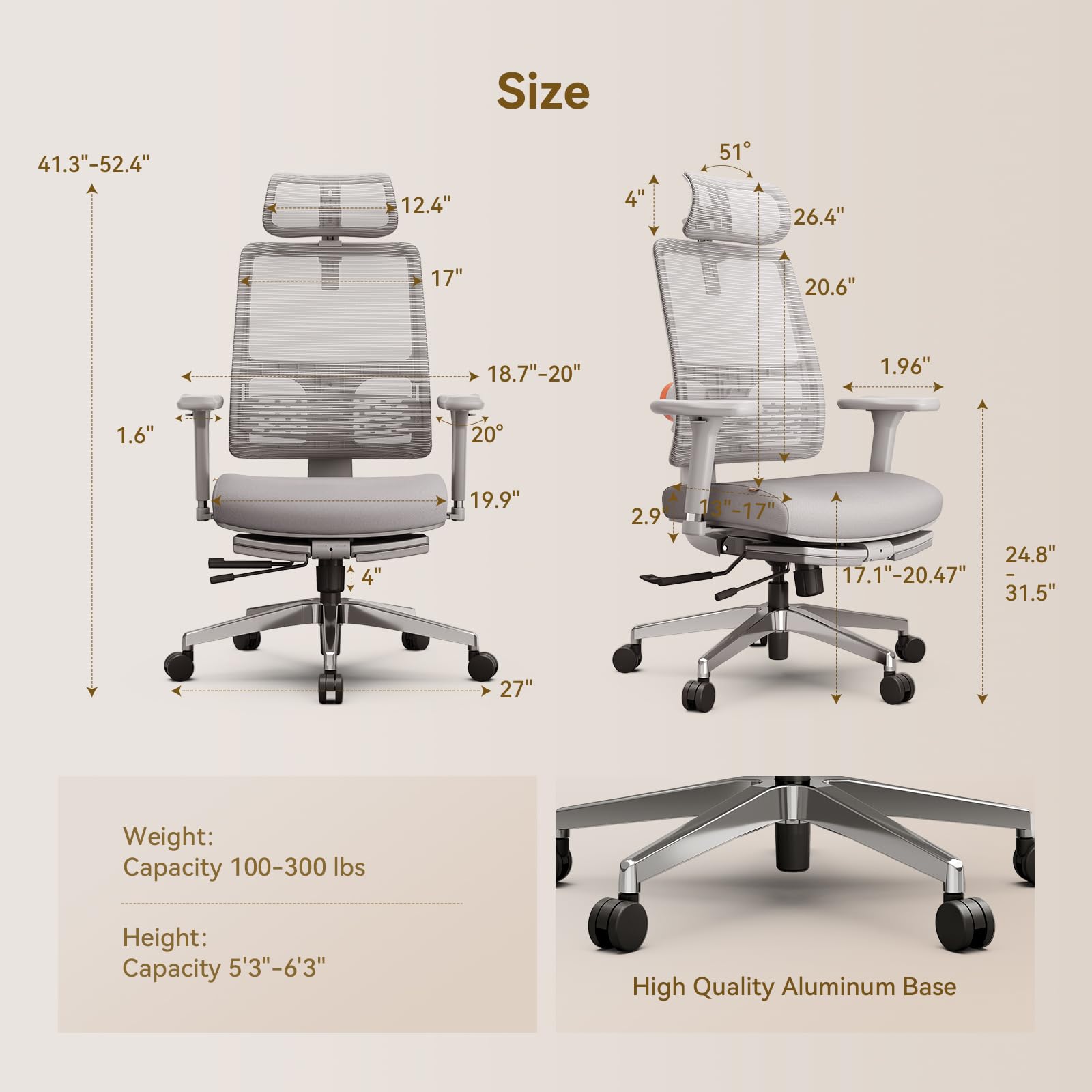Amazon.co.jp: Newtral ホームオフィス エルゴノミックチェア 