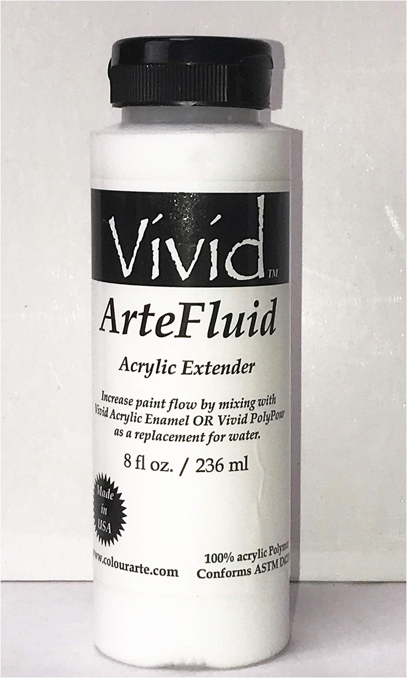 Vivid Arte-Fluid Acrylic Mixing Medium 8 oz Bottle