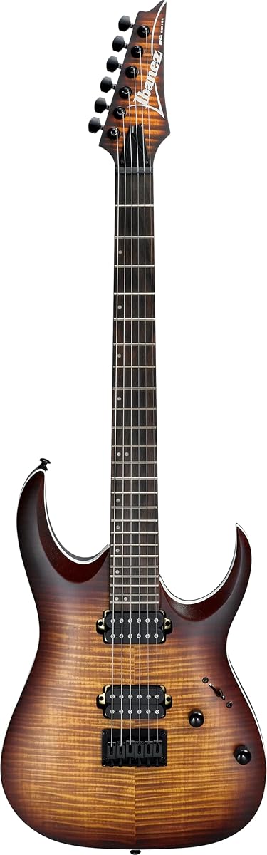 Ibanez RGA Series RGA42FM - Dragon Eye Burst Plano