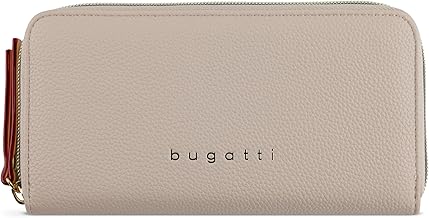 Bugatti Ella Women's Large Purse Long Faux Leather Wallet