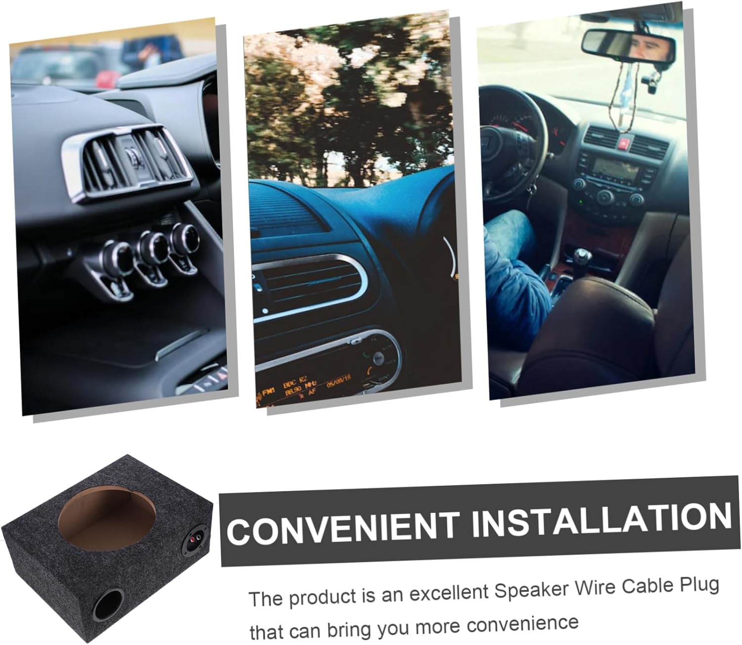 Slim Car Subwoofer Enclosure Box Lightweight Design for Enhanced Audio Quality Vehicles for Sub Box Truck and Automotive