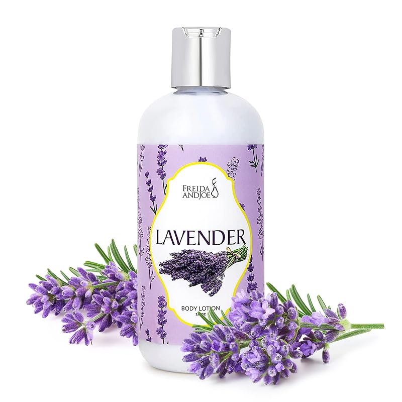 Loção corporal perfumada Freida and Joe com lavanda, 283 g