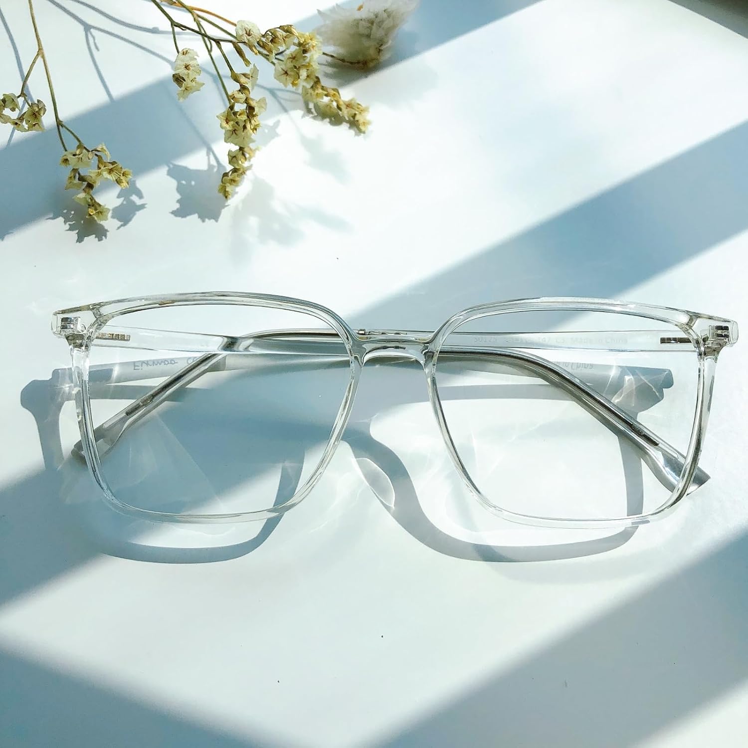 Firmoo Oversized Blue Light Blocking Glasses, Anti Digital Eyestrain Computer Glasses Scratch TR Lightweight Eyewear Frames - Image 4