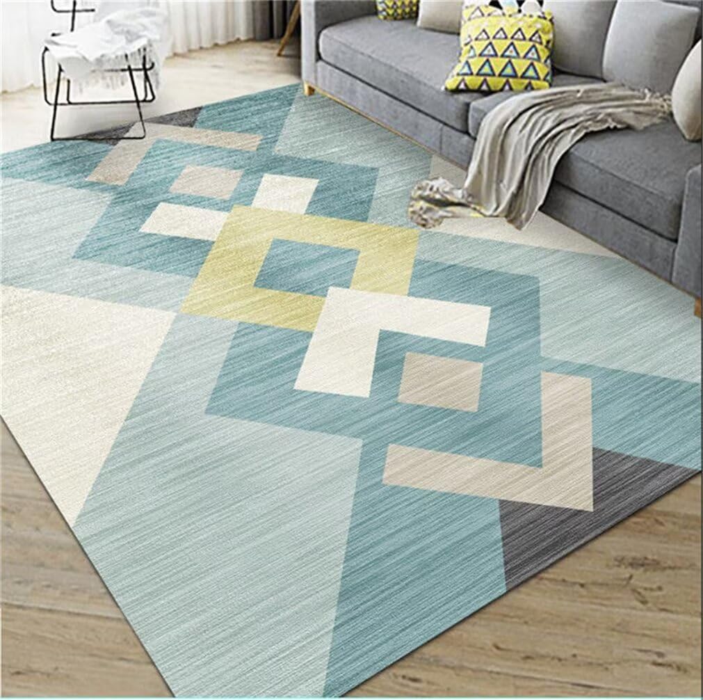 Tapis lavable en machine 200x250cm pour protéger le sol du bureau avec douceur